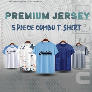Stylish/Comfortable sports T-Shirt 5 (Five) pis combo offer